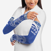 Personalised Tonga Tupou College Toloa Arm Sleeves 160 Years Anniversary Tongan Ngatu Pattern LT14 - Polynesian Pride