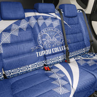 Tonga Tupou College Toloa Back Car Seat Cover 160 Years Anniversary Tongan Ngatu Pattern LT14 - Polynesian Pride