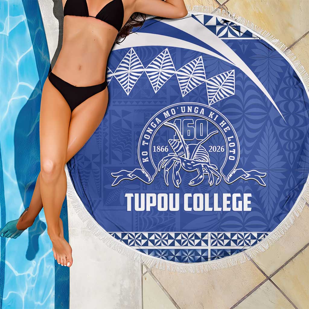 Tonga Tupou College Toloa Beach Blanket 160 Years Anniversary Tongan Ngatu Pattern LT14 - Polynesian Pride