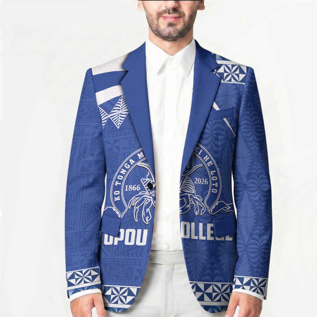 Personalised Tonga Tupou College Toloa Blazer 160 Years Anniversary Tongan Ngatu Pattern LT14 - Polynesian Pride