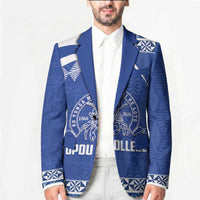 Personalised Tonga Tupou College Toloa Blazer 160 Years Anniversary Tongan Ngatu Pattern LT14 - Polynesian Pride