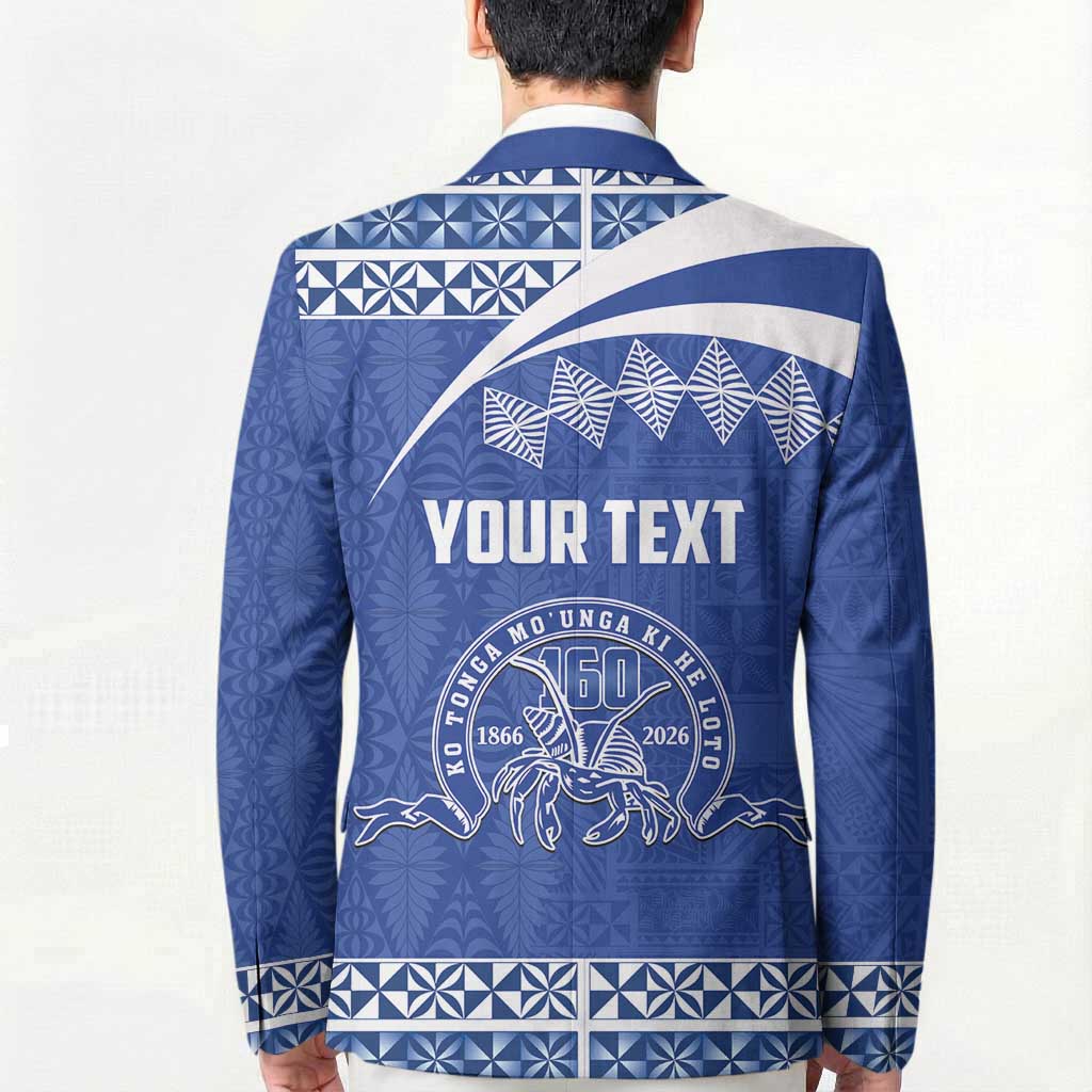 Personalised Tonga Tupou College Toloa Blazer 160 Years Anniversary Tongan Ngatu Pattern LT14 - Polynesian Pride
