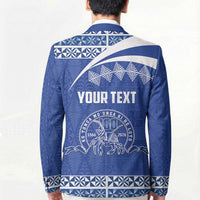 Personalised Tonga Tupou College Toloa Blazer 160 Years Anniversary Tongan Ngatu Pattern LT14 - Polynesian Pride