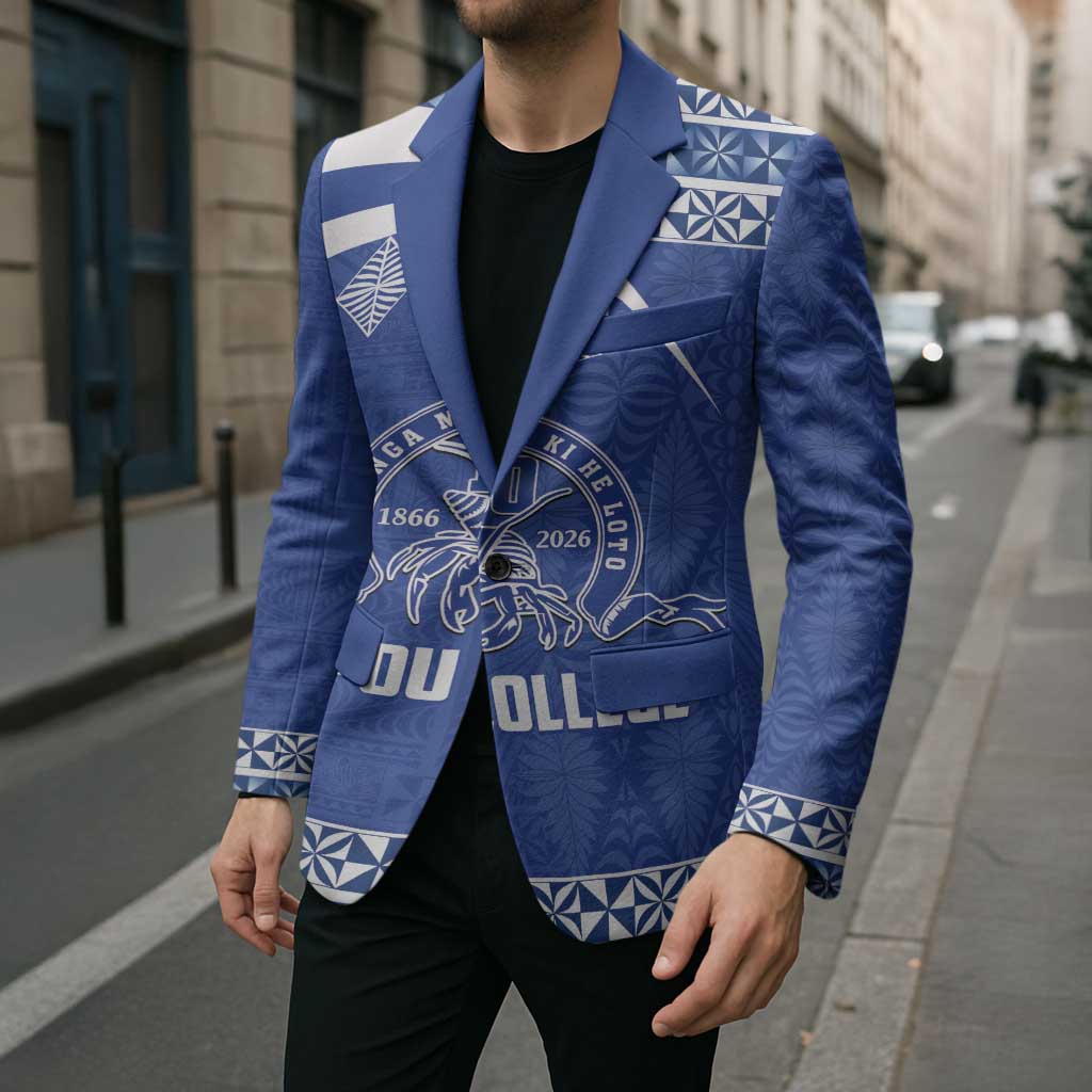 Personalised Tonga Tupou College Toloa Blazer 160 Years Anniversary Tongan Ngatu Pattern LT14 - Polynesian Pride