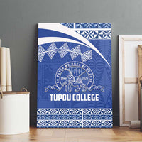 Tonga Tupou College Toloa Canvas Wall Art 160 Years Anniversary Tongan Ngatu Pattern LT14 - Polynesian Pride