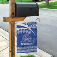 Tonga Tupou College Toloa Garden Flag 160 Years Anniversary Tongan Ngatu Pattern LT14 - Polynesian Pride