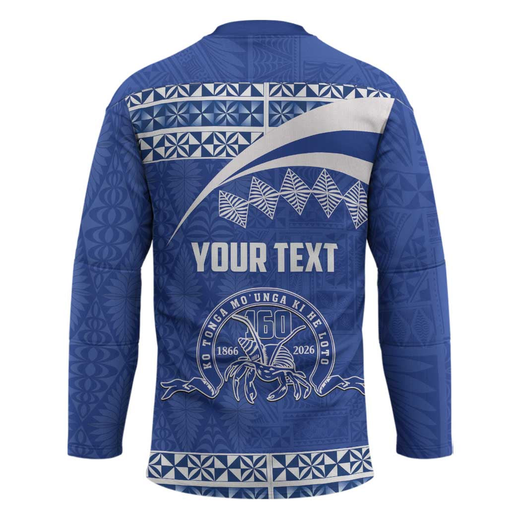 Personalised Tonga Tupou College Toloa Hockey Jersey 160 Years Anniversary Tongan Ngatu Pattern LT14 - Polynesian Pride