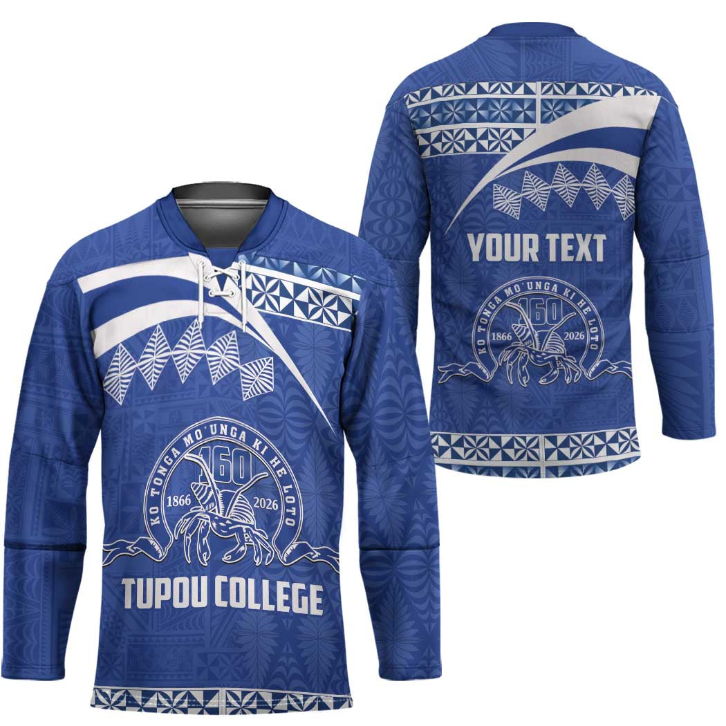 Personalised Tonga Tupou College Toloa Hockey Jersey 160 Years Anniversary Tongan Ngatu Pattern LT14 - Polynesian Pride