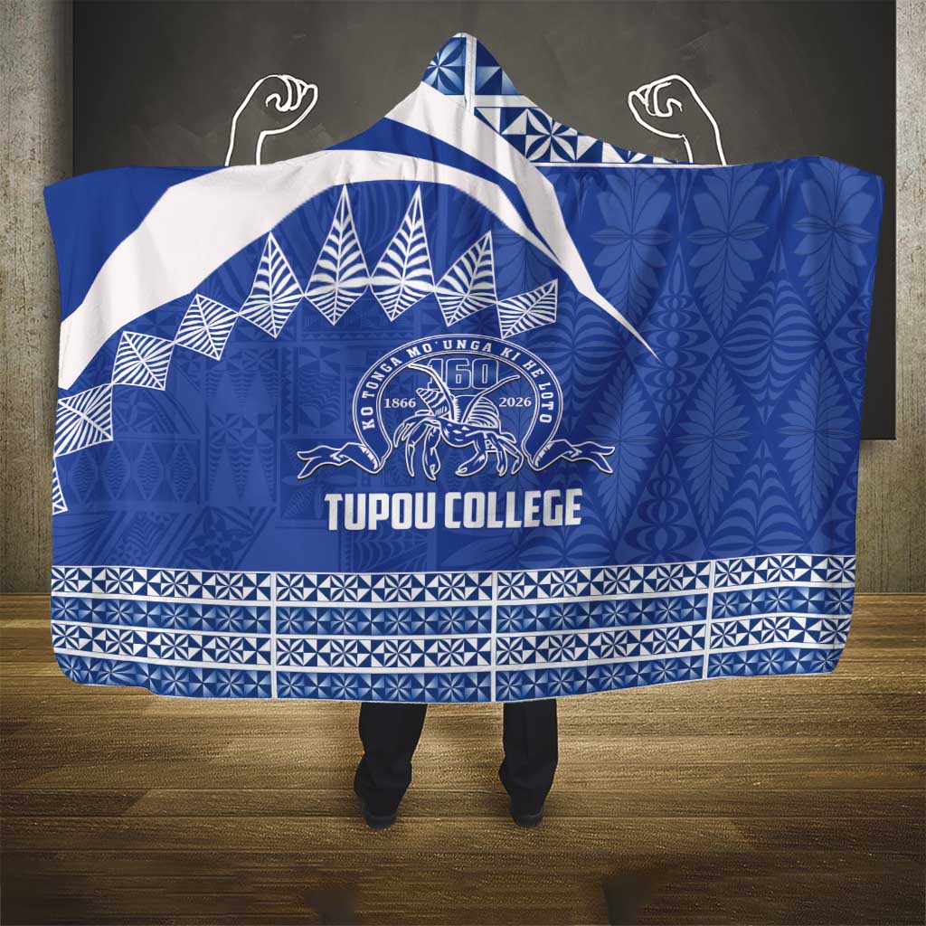 Tonga Tupou College Toloa Hooded Blanket 160 Years Anniversary Tongan Ngatu Pattern LT14 - Polynesian Pride