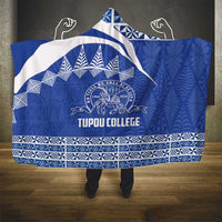 Tonga Tupou College Toloa Hooded Blanket 160 Years Anniversary Tongan Ngatu Pattern LT14 - Polynesian Pride