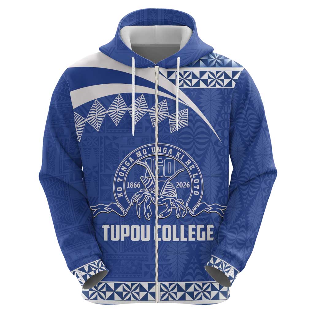 Personalised Tonga Tupou College Toloa Hoodie 160 Years Anniversary Tongan Ngatu Pattern LT14 - Polynesian Pride