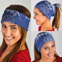 Tonga Tupou College Toloa Neck Gaiter 160 Years Anniversary Tongan Ngatu Pattern LT14 - Polynesian Pride