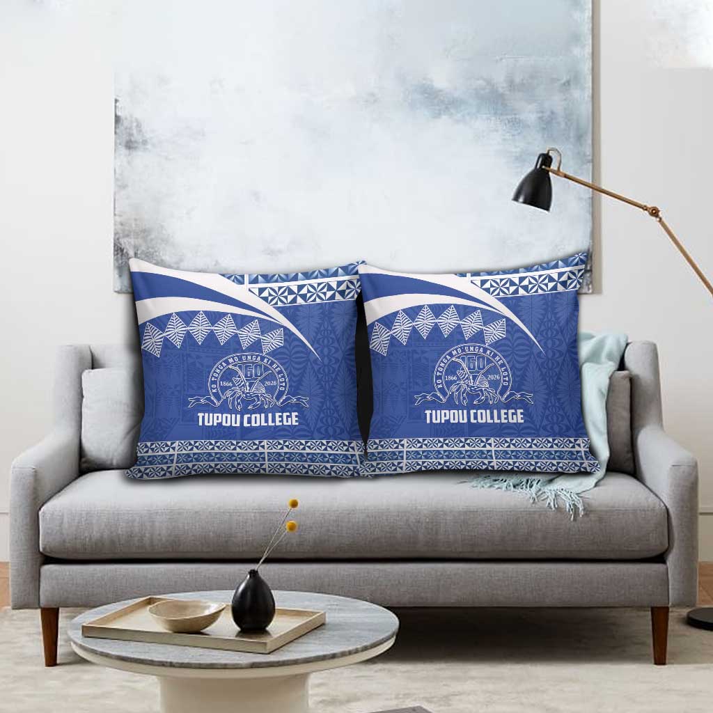 Tonga Tupou College Toloa Pillow Cover 160 Years Anniversary Tongan Ngatu Pattern LT14 - Polynesian Pride