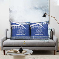 Tonga Tupou College Toloa Pillow Cover 160 Years Anniversary Tongan Ngatu Pattern LT14 - Polynesian Pride