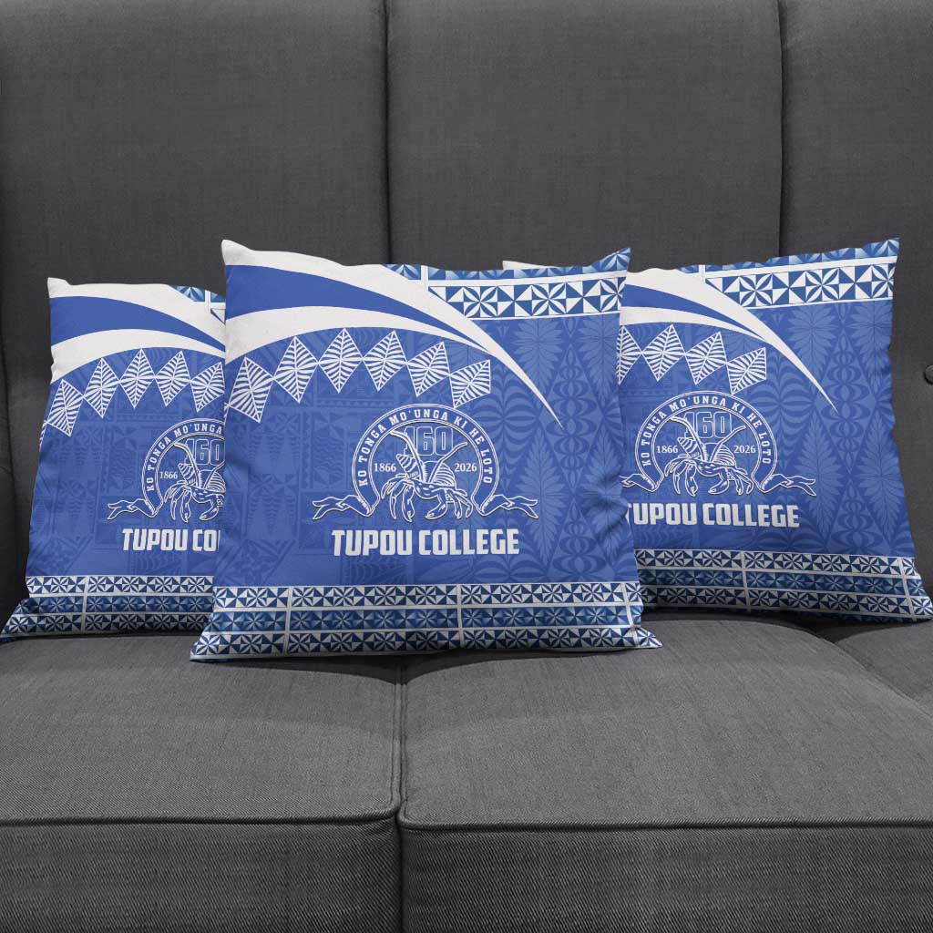Tonga Tupou College Toloa Pillow Cover 160 Years Anniversary Tongan Ngatu Pattern LT14 - Polynesian Pride