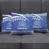 Tonga Tupou College Toloa Pillow Cover 160 Years Anniversary Tongan Ngatu Pattern LT14 - Polynesian Pride