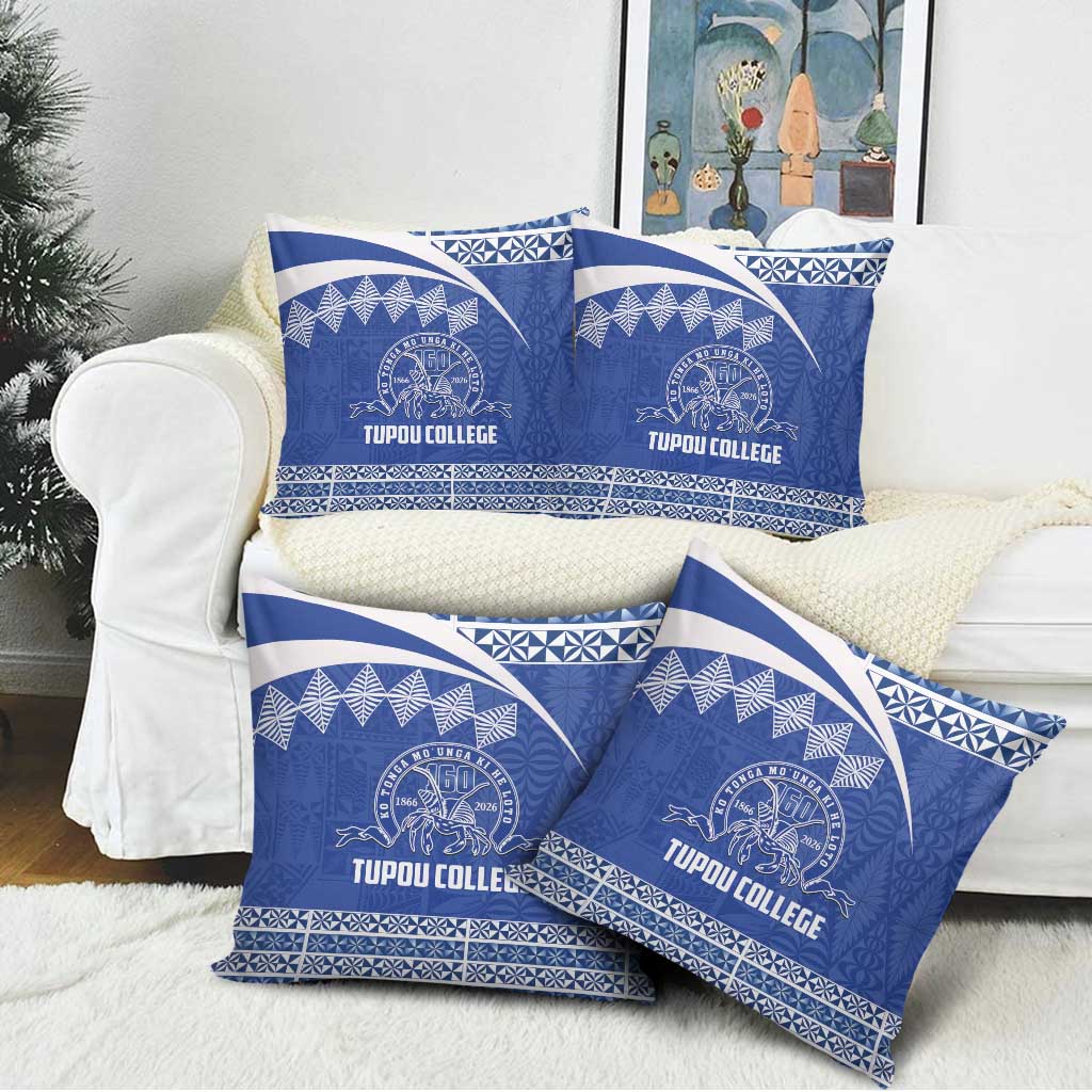Tonga Tupou College Toloa Pillow Cover 160 Years Anniversary Tongan Ngatu Pattern LT14 - Polynesian Pride