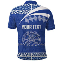 Personalised Tonga Tupou College Toloa Polo Shirt 160 Years Anniversary Tongan Ngatu Pattern LT14 - Polynesian Pride