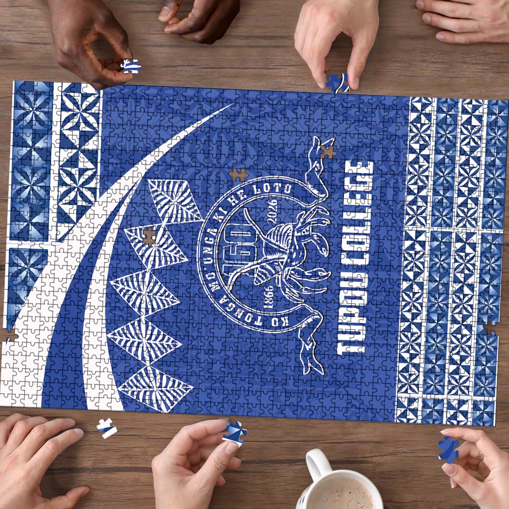 Tonga Tupou College Toloa Puzzle 160 Years Anniversary Tongan Ngatu Pattern LT14 - Polynesian Pride