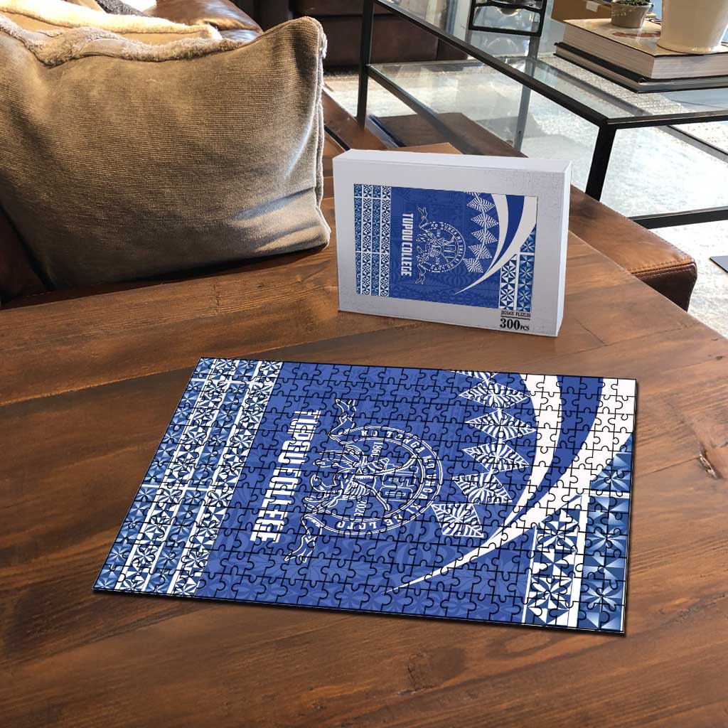Tonga Tupou College Toloa Puzzle 160 Years Anniversary Tongan Ngatu Pattern LT14 - Polynesian Pride