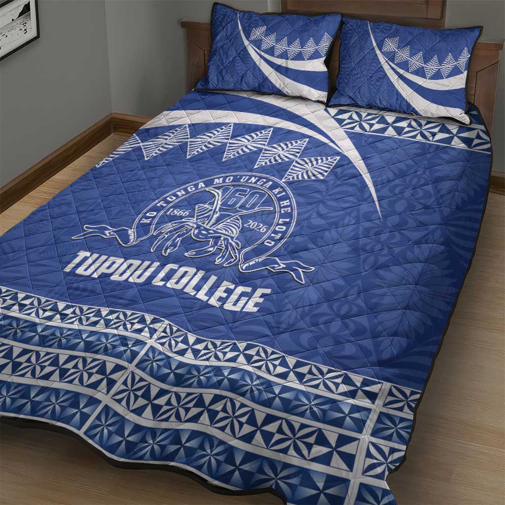 Tonga Tupou College Toloa Quilt Bed Set 160 Years Anniversary Tongan Ngatu Pattern LT14 - Polynesian Pride