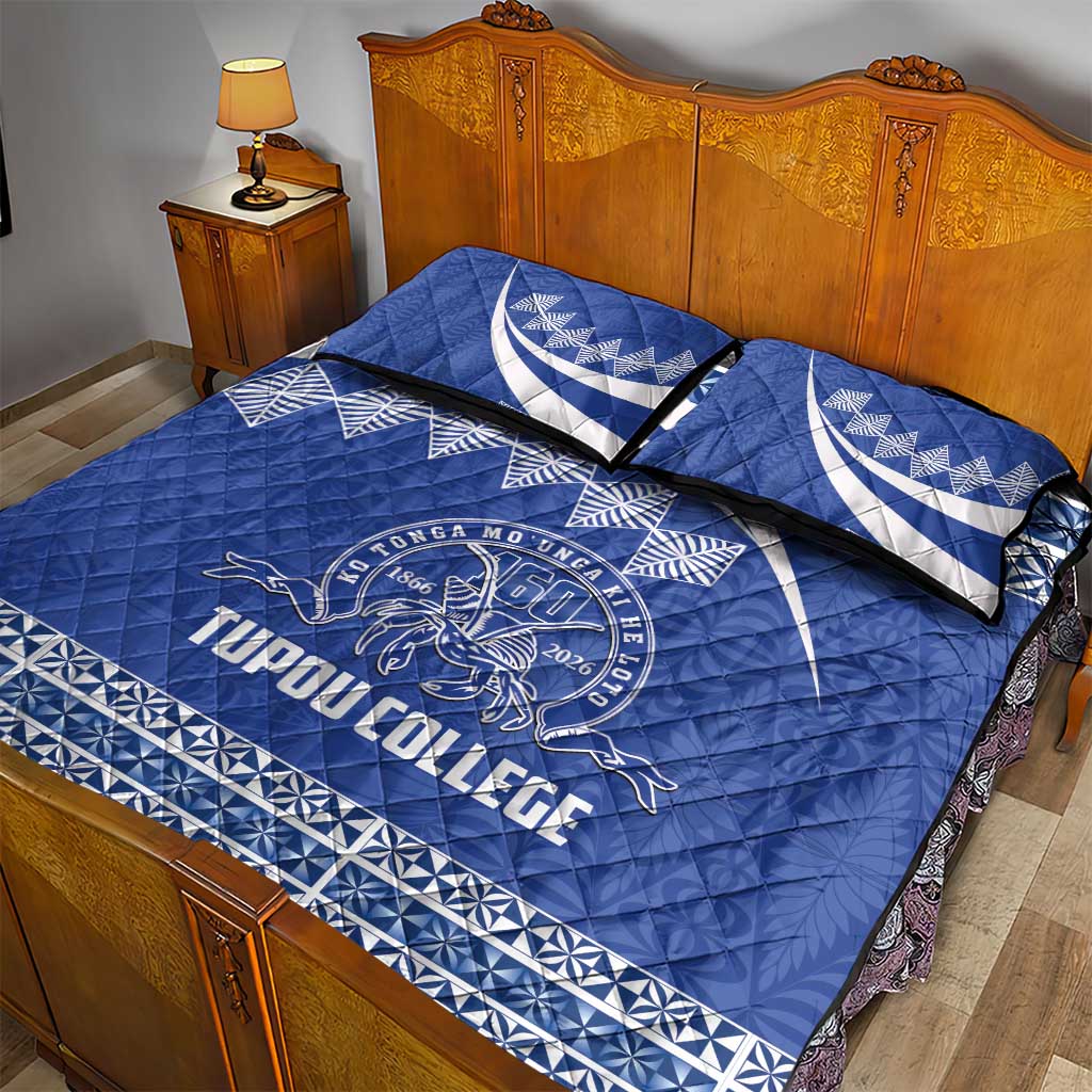 Tonga Tupou College Toloa Quilt Bed Set 160 Years Anniversary Tongan Ngatu Pattern LT14 - Polynesian Pride