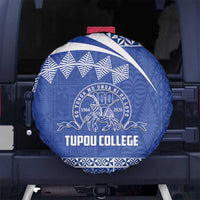 Tonga Tupou College Toloa Spare Tire Cover 160 Years Anniversary Tongan Ngatu Pattern