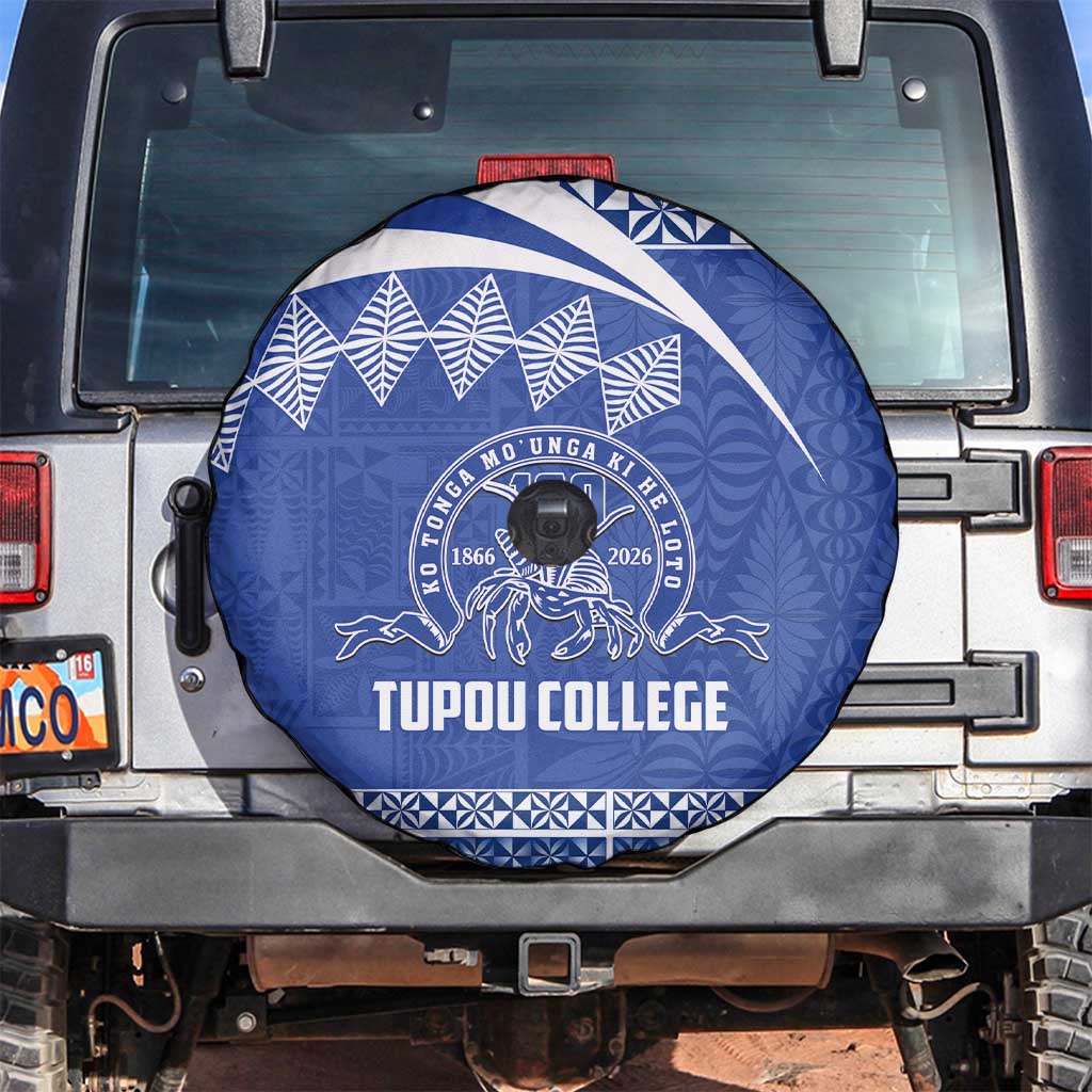 Tonga Tupou College Toloa Spare Tire Cover 160 Years Anniversary Tongan Ngatu Pattern
