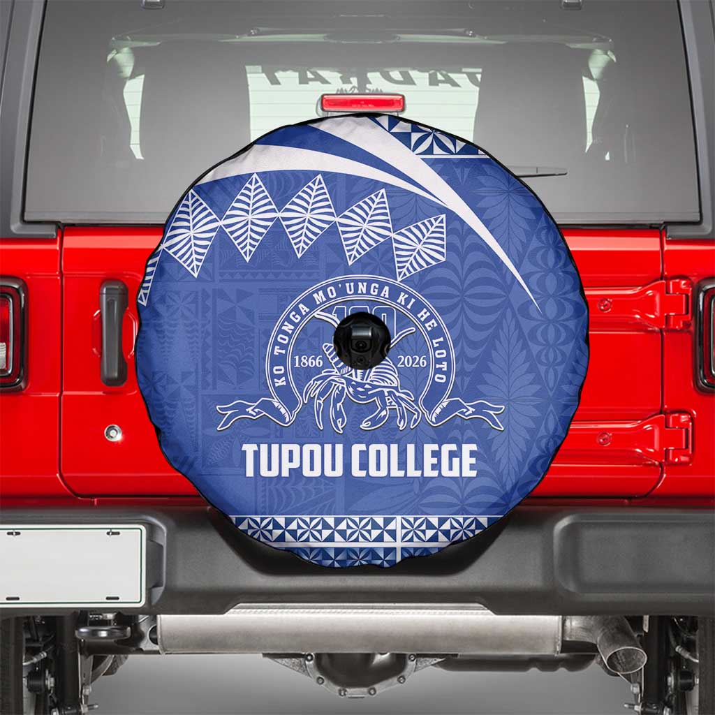 Tonga Tupou College Toloa Spare Tire Cover 160 Years Anniversary Tongan Ngatu Pattern
