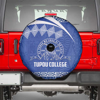 Tonga Tupou College Toloa Spare Tire Cover 160 Years Anniversary Tongan Ngatu Pattern