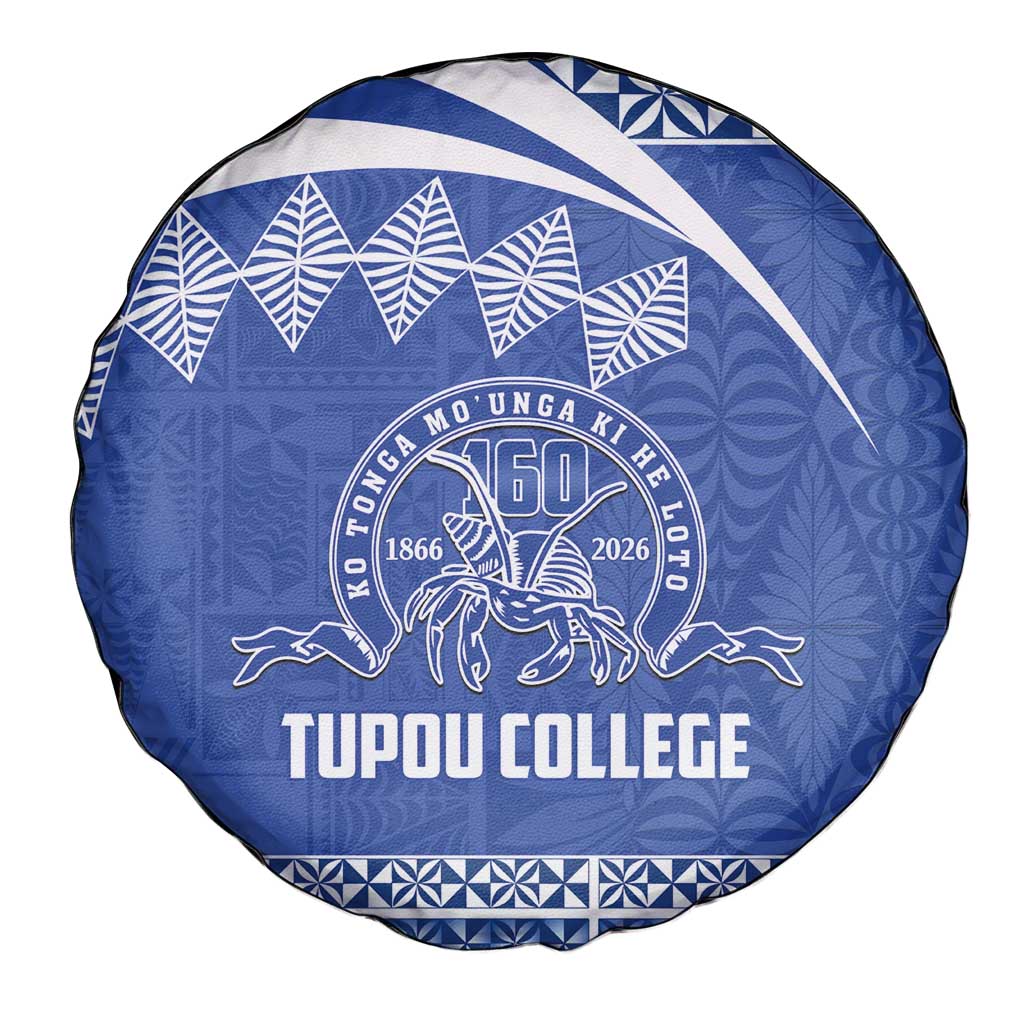 Tonga Tupou College Toloa Spare Tire Cover 160 Years Anniversary Tongan Ngatu Pattern