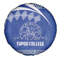 Tonga Tupou College Toloa Spare Tire Cover 160 Years Anniversary Tongan Ngatu Pattern