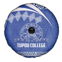 Tonga Tupou College Toloa Spare Tire Cover 160 Years Anniversary Tongan Ngatu Pattern