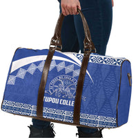 Tonga Tupou College Toloa Travel Bag 160 Years Anniversary Tongan Ngatu Pattern LT14 - Polynesian Pride