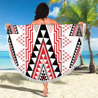 Aotearoa Taniko Beach Blanket Niho Taniwha Purapura Whetu Mix Poutama LT14 - Polynesian Pride