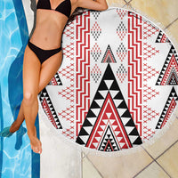 Aotearoa Taniko Beach Blanket Niho Taniwha Purapura Whetu Mix Poutama LT14 - Polynesian Pride