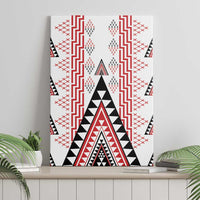 Aotearoa Taniko Canvas Wall Art Niho Taniwha Purapura Whetu Mix Poutama LT14 - Polynesian Pride