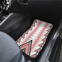 Aotearoa Taniko Car Mats Niho Taniwha Purapura Whetu Mix Poutama LT14 - Polynesian Pride