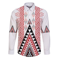 Aotearoa Taniko Family Matching Off Shoulder Maxi Dress and Hawaiian Shirt Niho Taniwha Purapura Whetu Mix Poutama