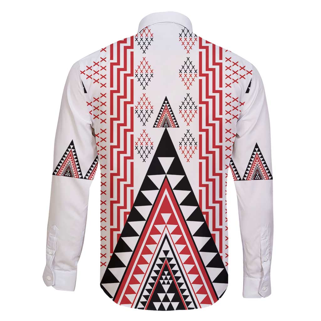 Aotearoa Taniko Family Matching Short Sleeve Bodycon Dress and Hawaiian Shirt Niho Taniwha Purapura Whetu Mix Poutama