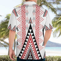 Aotearoa Taniko Hawaiian Shirt Niho Taniwha Purapura Whetu Mix Poutama LT14 - Polynesian Pride
