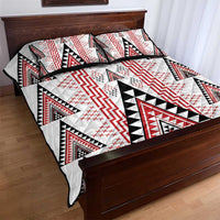 Aotearoa Taniko Quilt Bed Set Niho Taniwha Purapura Whetu Mix Poutama LT14 - Polynesian Pride