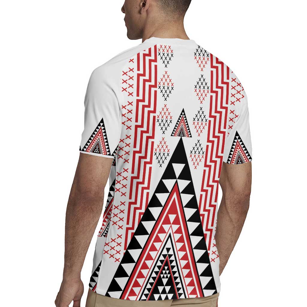 Aotearoa Taniko Rugby Jersey Niho Taniwha Purapura Whetu Mix Poutama