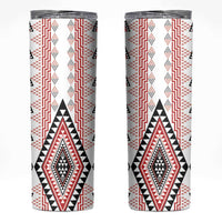 Aotearoa Taniko Skinny Tumbler Niho Taniwha Purapura Whetu Mix Poutama