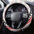 Aotearoa Taniko Steering Wheel Cover Niho Taniwha Purapura Whetu Mix Poutama