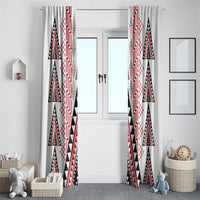 Aotearoa Taniko Window Curtain Niho Taniwha Purapura Whetu Mix Poutama LT14 - Polynesian Pride