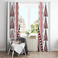 Aotearoa Taniko Window Curtain Niho Taniwha Purapura Whetu Mix Poutama LT14 - Polynesian Pride