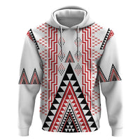Aotearoa Taniko Zip Hoodie Niho Taniwha Purapura Whetu Mix Poutama