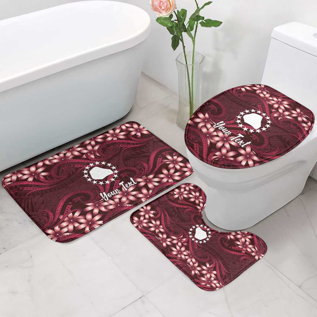 Personalised Cook Islands Mangaia Bathroom Set Tiare Maori Polynesian Waves Tattoo LT14 - Polynesian Pride