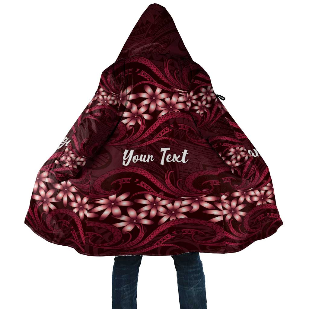 Personalised Cook Islands Mangaia Cloak Tiare Maori Polynesian Waves Tattoo